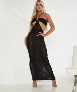 Sorelleuk Isabella Midaxi Dress - Black