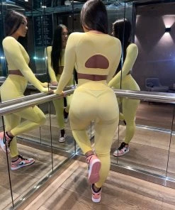 Sorelleuk Emmie Gym Set - Yellow New Arrivals