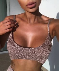 Sorelle Serena Metallic Two Piece - Rose Gold (PRE ORDER) New Arrivals