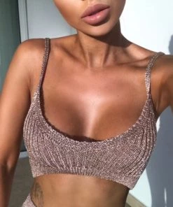 Sorelle Serena Metallic Two Piece - Rose Gold (PRE ORDER) New Arrivals