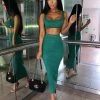 Sorelle New Arrivals Kimberley Ribbed Two Piece - Green