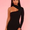 Sorelle New Arrivals Brea Cut Out Dress - Black
