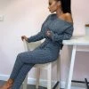 Sorelle Clothing Nadine Knit Loungewear - Dark Grey