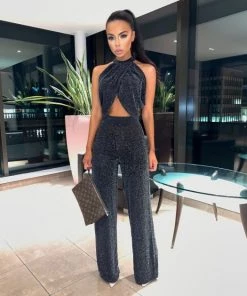 Sorelle New Arrivals Amber Sparkle Trouser Two Piece