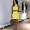 Sorelle Christie Ribbed Two Piece - Yellow New Arrivals
