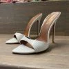 Sorelleuk New Arrivals Sorelle Naked Luxe Heels - White Croc