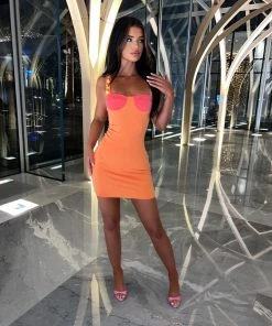 Sorelleuk Harmony Dress - Orange