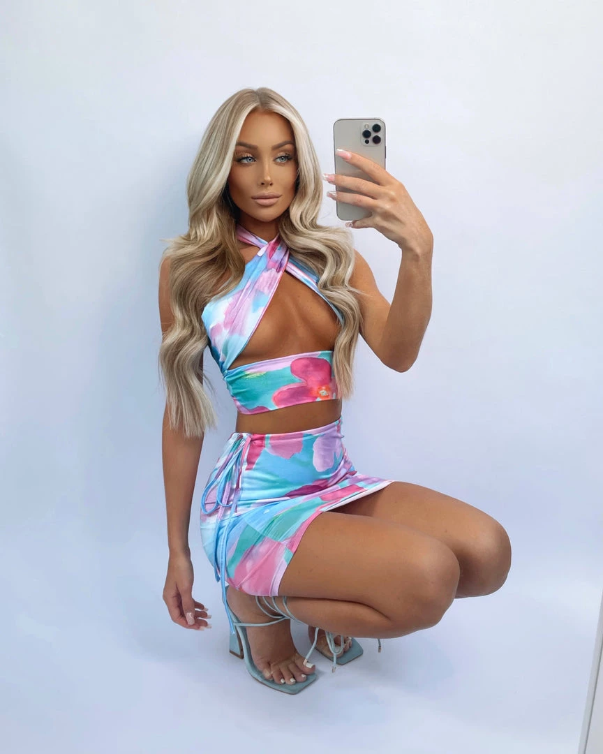 Sorelleuk Kerri Two Piece - Blue New Arrivals 2 Sorelleuk Kerri Two Piece - Blue New Arrivals