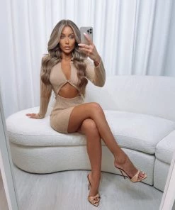 Sorelleuk Sorelle Naked Luxe Heels - Beige Snake