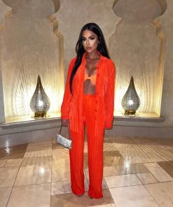 Sorelleuk Zoie Trousers - Orange New Arrivals