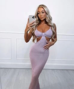 Sorelleuk Nadina Midaxi Dress - Lilac