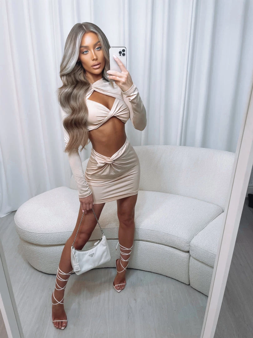 Sorelleuk New Arrivals Carly Two Piece - Nude 2 Sorelleuk New Arrivals Carly Two Piece - Nude