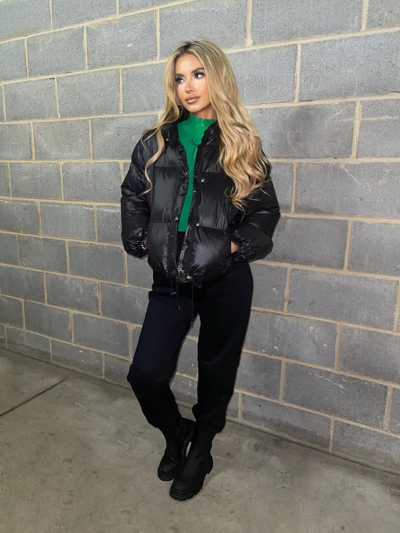 Sorelleuk Mollie Puffer Coat - Black Clothing 1 Sorelleuk Mollie Puffer Coat - Black Clothing