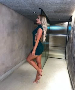 Sorelleuk Brooklyn Bubble Dress - Green New Arrivals