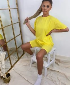 Sorelleuk Jasmin Basic Co-Ord - Yellow (SALE)