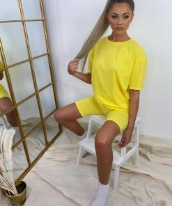 Sorelleuk Jasmin Basic Co-Ord - Yellow (SALE) 5 Sorelleuk Jasmin Basic Co-Ord - Yellow (SALE)