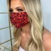 Sorelleuk Reusable Face Mask - Red New Arrivals