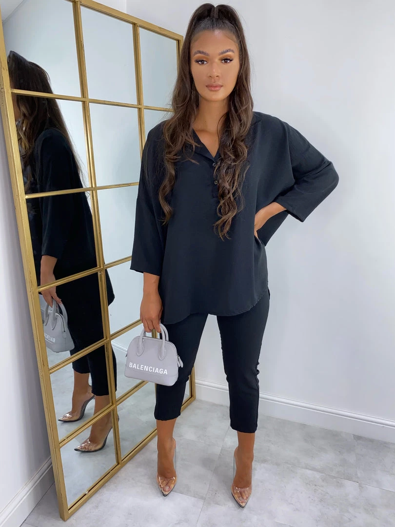 Sorelleuk New Arrivals Dubai Two Piece - Black 4 Sorelleuk New Arrivals Dubai Two Piece - Black