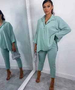 Sorelleuk Dubai Two Piece - Sage New Arrivals