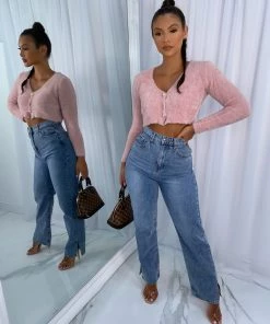 Sorelleuk Saskia Knit Cardigan - Blush (SALE) New Arrivals