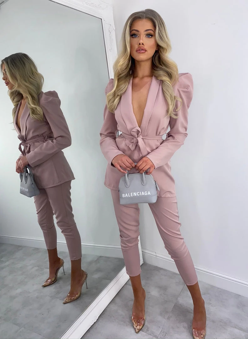 Sorelleuk Ruben Suit Co-ord - Blush 2 Sorelleuk Ruben Suit Co-ord - Blush