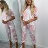 Sorelleuk Sadie Tie Dye Two Piece - Peach (SALE)
