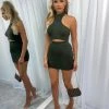 Sorelle New Arrivals Christie Ribbed Two Piece - Khaki