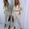 Sorelleuk Stevie Suit Two Piece - Stone