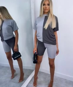 Sorelleuk Prinny 50/50 Two Piece - Grey New Arrivals