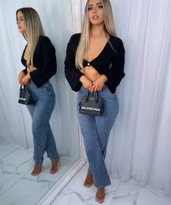 Sorelleuk Brodie Knitted Cardigan - Black (SALE)