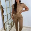 Sorelleuk Roma Loungewear Set - Nude