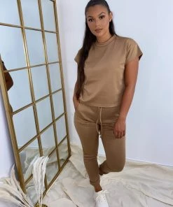 Sorelleuk Roma Loungewear Set - Nude
