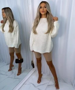 Sorelleuk Lis Knitted Jumper - Cream