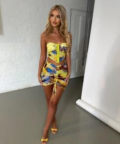 Sorelleuk New Arrivals Kenzie Two Piece - Yellow