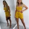 Sorelleuk Zara Two Piece - Mustard New Arrivals