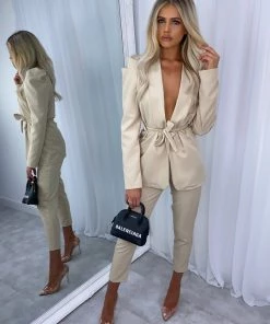 Sorelleuk Ruben Suit Co-ord - Nude New Arrivals