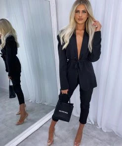 Sorelleuk Ruben Suit Co-ord - Black