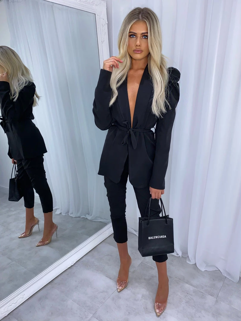 Sorelleuk Ruben Suit Co-ord - Black 2 Sorelleuk Ruben Suit Co-ord - Black