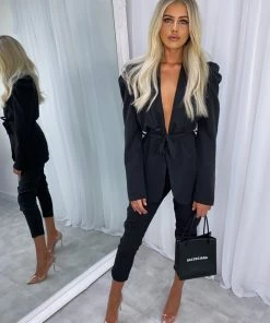 Sorelleuk Ruben Suit Co-ord - Black 5 Sorelleuk Ruben Suit Co-ord - Black