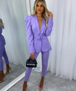 Sorelleuk Ruben Suit Co-ord - Lilac