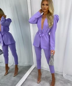 Sorelleuk Ruben Suit Co-ord - Lilac