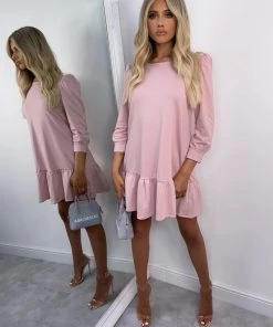 Sorelleuk Gracie Smock Dress - Blush(SALE)