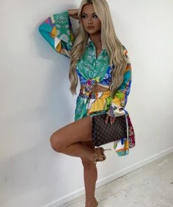 Sorelleuk New Arrivals Clarissa Three Piece Set - Green