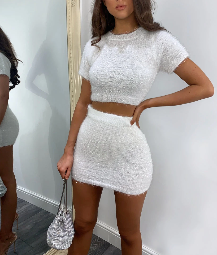 Sorelleuk Lia Two Piece - White New Arrivals 3 Sorelleuk Lia Two Piece - White New Arrivals