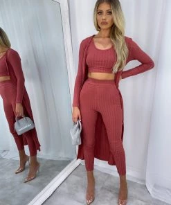 Sorelleuk Emmie Three Piece - Berry (SALE)