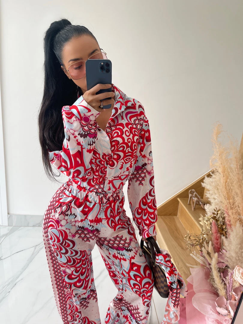 Sorelleuk Clara Three Piece Set - Red New Arrivals 2 Sorelleuk Clara Three Piece Set - Red New Arrivals