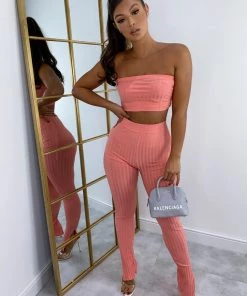 Sorelleuk New Arrivals Kandee Two Piece - Peach