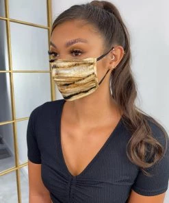 Sorelleuk New Arrivals Reusable Face Mask - Tiger