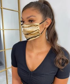 Sorelleuk New Arrivals Reusable Face Mask - Tiger