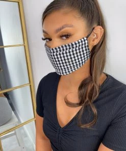 Sorelleuk Reusable Face Mask - Check